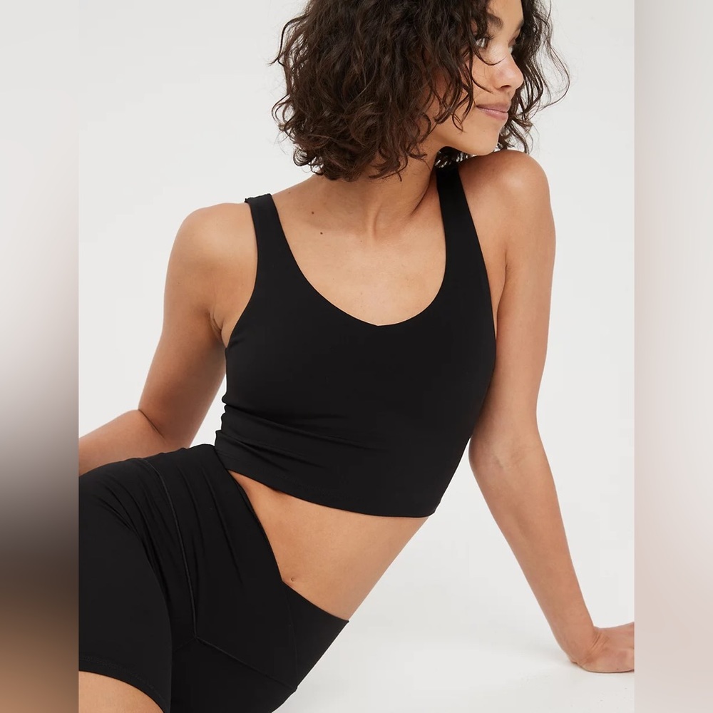 OFFLINE By Aerie Real Me Longline Bralette
